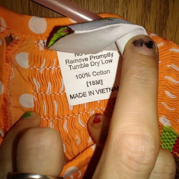 18monthsThanksgiving Day dress and warm 2t pea coa - Picture 5 of 8